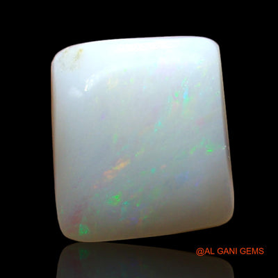 Natural Untreated Fire Opal Loose Gemstone Square Cabochon From Australia 3.00 Cts 10x9x4 mm AE-363