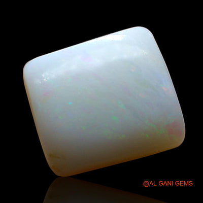 Natural Untreated Fire Opal Loose Gemstone Square Cabochon From Australia 3.00 Cts 10x9x4 mm AE-363
