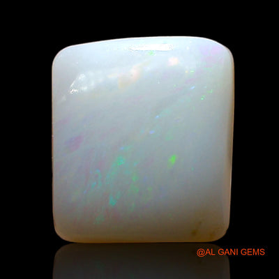 Natural Untreated Fire Opal Loose Gemstone Square Cabochon From Australia 3.00 Cts 10x9x4 mm AE-363