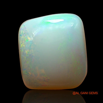 3.00 Cts Natural Australian Fire Opal Loose Gemstone Square Cabochon 10x9x5 mm AE-364