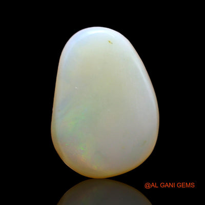 2.00 Cts Natural Australian Fire Opal Loose Gemstone Oval Cabochon 12x8x4 mm AE-367