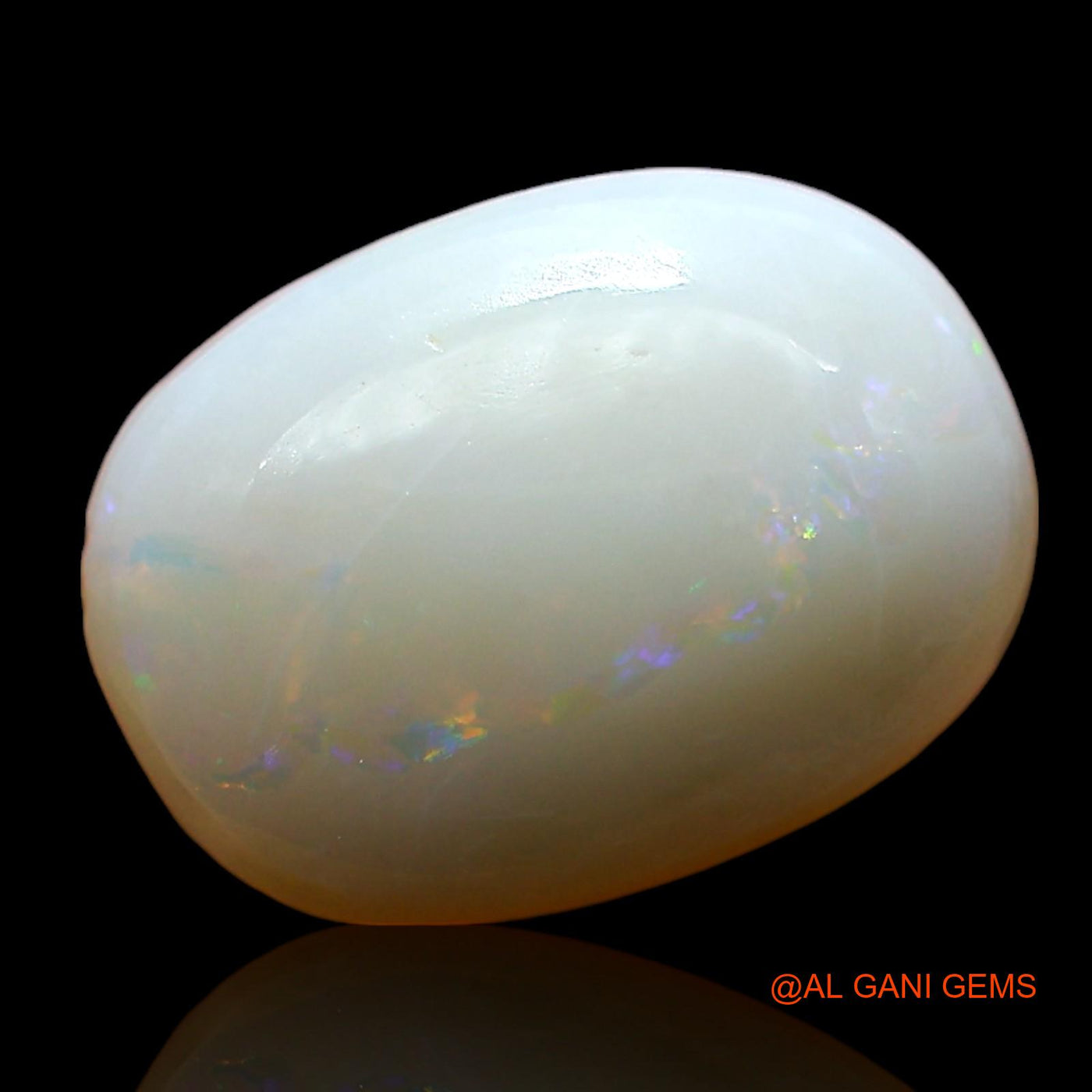 Natural Untreated Fire Opal Loose Gemstone Oval Cabochon From Australia 2.00 Cts 12x9x3 mm AE-368