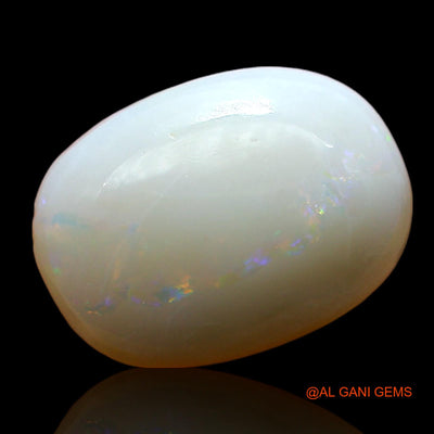 Natural Untreated Fire Opal Loose Gemstone Oval Cabochon From Australia 2.00 Cts 12x9x3 mm AE-368