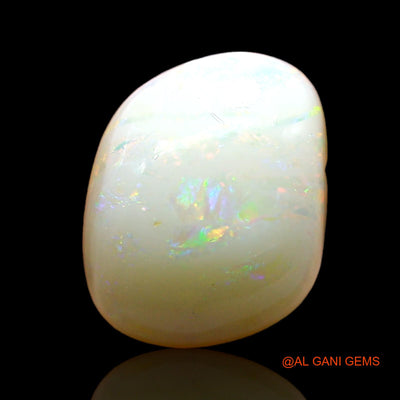 3.00 Cts Natural Australian Fire Opal Loose Gemstone Fancy Cabochon 11x9x5 mm AE-374