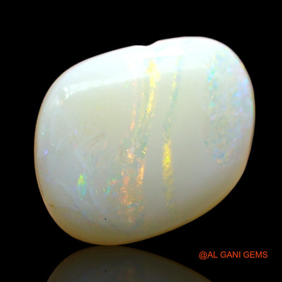 3.00 Cts Natural Australian Fire Opal Loose Gemstone Fancy Cabochon 11x9x5 mm AE-374