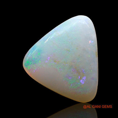 2.00 Cts Natural Australian Fire Opal Trillion Cabochon Loose Gemstone For Jewelry 11x10x3 mm AE-378