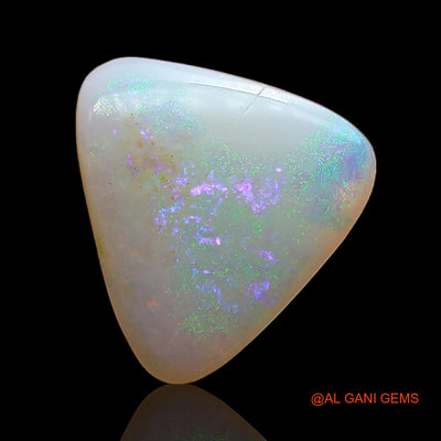 2.00 Cts Natural Australian Fire Opal Trillion Cabochon Loose Gemstone For Jewelry 11x10x3 mm AE-378