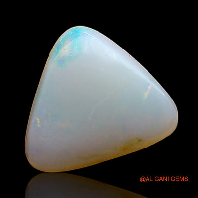 2.00 Cts Natural Australian Fire Opal Trillion Cabochon Loose Gemstone For Jewelry 11x10x3 mm AE-378