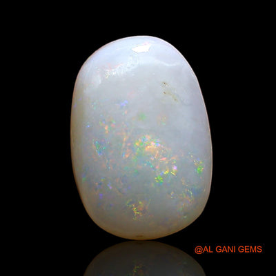 2.00 Cts Natural Australian Fire Opal Loose Gemstone Oval Cabochon 12x8x3 mm AE-380