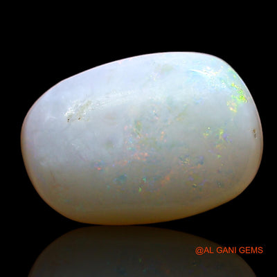 2.00 Cts Natural Australian Fire Opal Loose Gemstone Oval Cabochon 12x8x3 mm AE-380