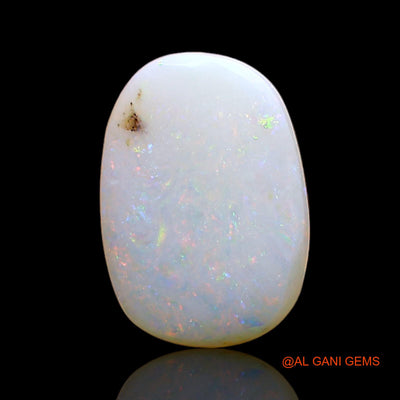 2.00 Cts Natural Australian Fire Opal Loose Gemstone Oval Cabochon 12x8x3 mm AE-380