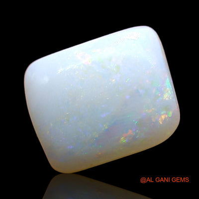 2.00 Cts Unheated Australian Fire Opal Loose Gemstone Square Cabochon Natural 10x8x3 mm AE-382