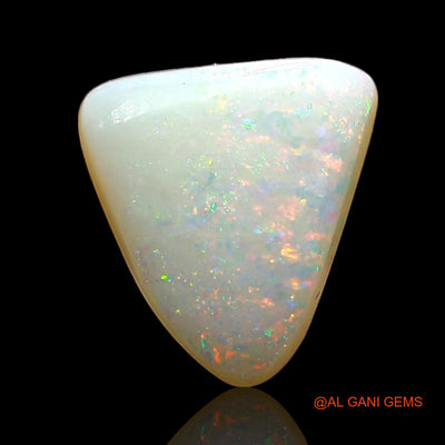 2.00 Cts Natural Australian Fire Opal Loose Gemstone Trillion Cabochon 10x9x3 mm AE-383
