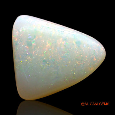 2.00 Cts Natural Australian Fire Opal Loose Gemstone Trillion Cabochon 10x9x3 mm AE-383
