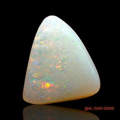 2.00 Cts Natural Australian Fire Opal Loose Gemstone Trillion Cabochon 10x9x3 mm AE-383