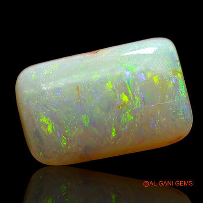 2.00 Cts Unheated Australian Fire Opal Loose Gemstone Square Cabochon Natural 11x7x3 mm AE-385
