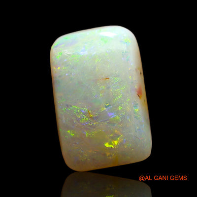 2.00 Cts Unheated Australian Fire Opal Loose Gemstone Square Cabochon Natural 11x7x3 mm AE-385