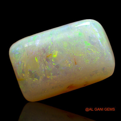 2.00 Cts Unheated Australian Fire Opal Loose Gemstone Square Cabochon Natural 11x7x3 mm AE-385