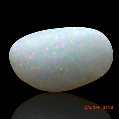 1.00 Cts Natural Australian Fire Opal Loose Gemstone Fancy Cabochon 12x7x1 mm AE-386