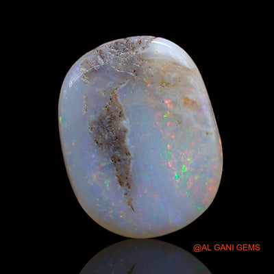 2.00 Cts Natural Australian Fire Opal Loose Gemstone Fancy Cabochon 10x8x3 mm AE-389