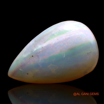 8.00 Cts Natural Australian Fire Opal Pear Cabochon Loose Gemstone For Jewelry 20x13x5 mm AE-38