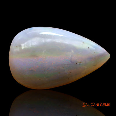 8.00 Cts Natural Australian Fire Opal Pear Cabochon Loose Gemstone For Jewelry 20x13x5 mm AE-38