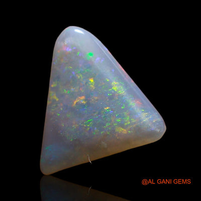 1.00 Cts Unheated Australian Fire Opal Loose Gemstone Trillion Cabochon Natural 9x9x2 mm AE-390