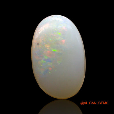 2.00 Cts Natural Australian Fire Opal Loose Gemstone Oval Cabochon 11x7x4 mm AE-395