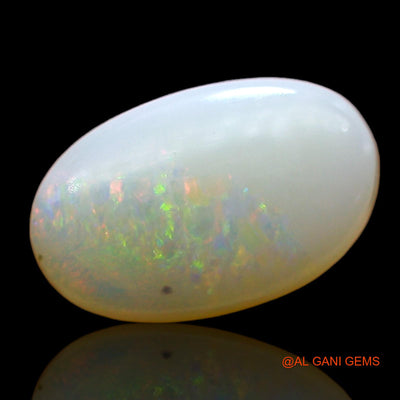 2.00 Cts Natural Australian Fire Opal Loose Gemstone Oval Cabochon 11x7x4 mm AE-395