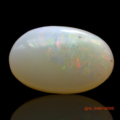 2.00 Cts Natural Australian Fire Opal Loose Gemstone Oval Cabochon 11x7x4 mm AE-395