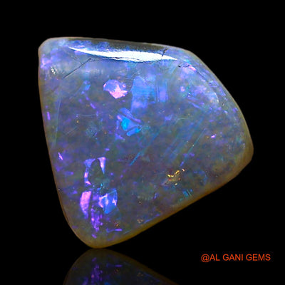 Natural Untreated Fire Opal Loose Gemstone Fancy Cabochon From Australia 1.00 Cts 8x8x3 mm AE-398