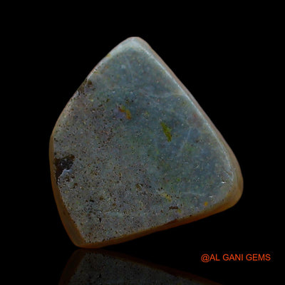 Natural Untreated Fire Opal Loose Gemstone Fancy Cabochon From Australia 1.00 Cts 8x8x3 mm AE-398