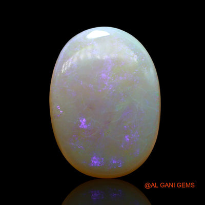 11.00 Cts Unheated Australian Fire Opal Loose Gemstone Oval Cabochon Natural 19x14x6 mm AE-39