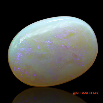 11.00 Cts Unheated Australian Fire Opal Loose Gemstone Oval Cabochon Natural 19x14x6 mm AE-39