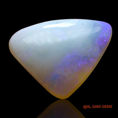 2.00 Cts Natural Australian Fire Opal Loose Gemstone Trillion Cabochon 12x9x3 mm AE-400