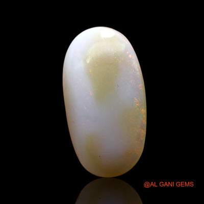 7.00 Cts Natural Australian Fire Opal Loose Gemstone Oval Cabochon 19x10x5 mm AE-403