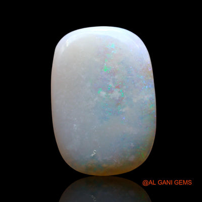 Natural Untreated Fire Opal Loose Gemstone Oval Cabochon From Australia 4.00 Cts 17x11x2 mm AE-404