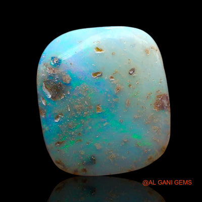 6.00 Cts Natural Australian Fire Opal Loose Gemstone Oval Cabochon 15x14x4 mm AE-405
