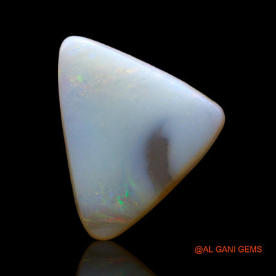 3.00 Cts Natural Australian Fire Opal Loose Gemstone Trillion Cabochon 17x13x2 mm AE-407