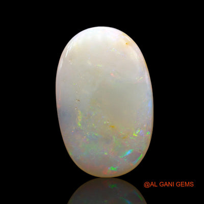 Natural Untreated Fire Opal Loose Gemstone Oval Cabochon From Australia 3.00 Cts 17x11x2 mm AE-409