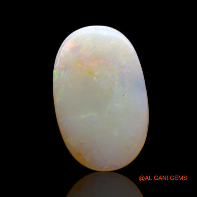 Natural Untreated Fire Opal Loose Gemstone Oval Cabochon From Australia 3.00 Cts 17x11x2 mm AE-409