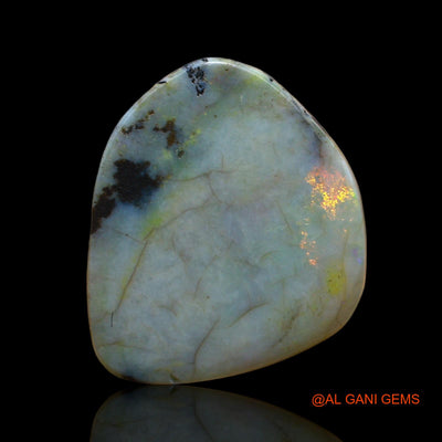 10.00 Cts Unheated Australian Fire Opal Loose Gemstone Fancy Cabochon Natural 17x16x5 mm AE-40