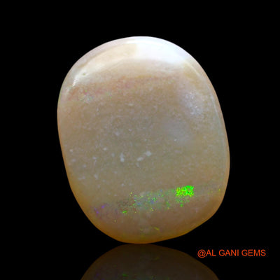 4.00 Cts Unheated Australian Fire Opal Loose Gemstone Oval Cabochon Natural 16x12x3 mm AE-411