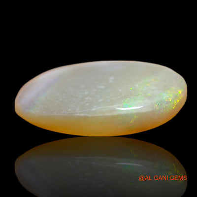 4.00 Cts Unheated Australian Fire Opal Loose Gemstone Oval Cabochon Natural 16x12x3 mm AE-411
