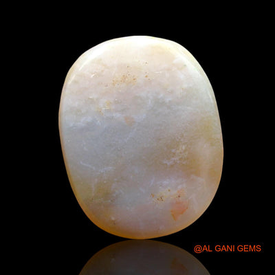 4.00 Cts Unheated Australian Fire Opal Loose Gemstone Oval Cabochon Natural 16x12x3 mm AE-411