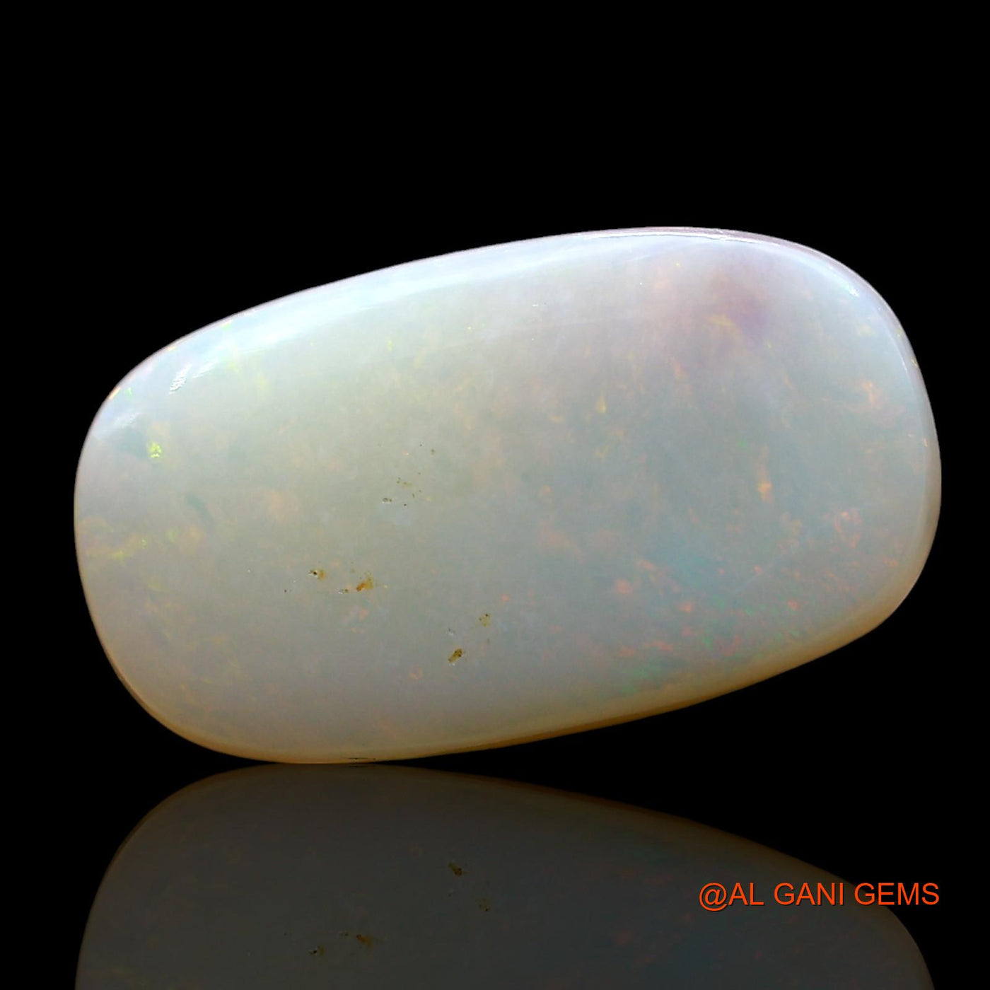 4.00 Cts Natural Australian Fire Opal Oval Cabochon Loose Gemstone For Jewelry 17x9x3 mm AE-412