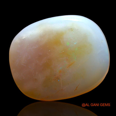 Natural Fire Opal Gemstone 5.00 Cts Loose Oval Cabochon From Australia 15x12x4 mm AE-413