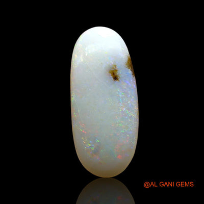 4.00 Cts Natural Australian Fire Opal Loose Gemstone Oval Cabochon 18x8x8 mm AE-414