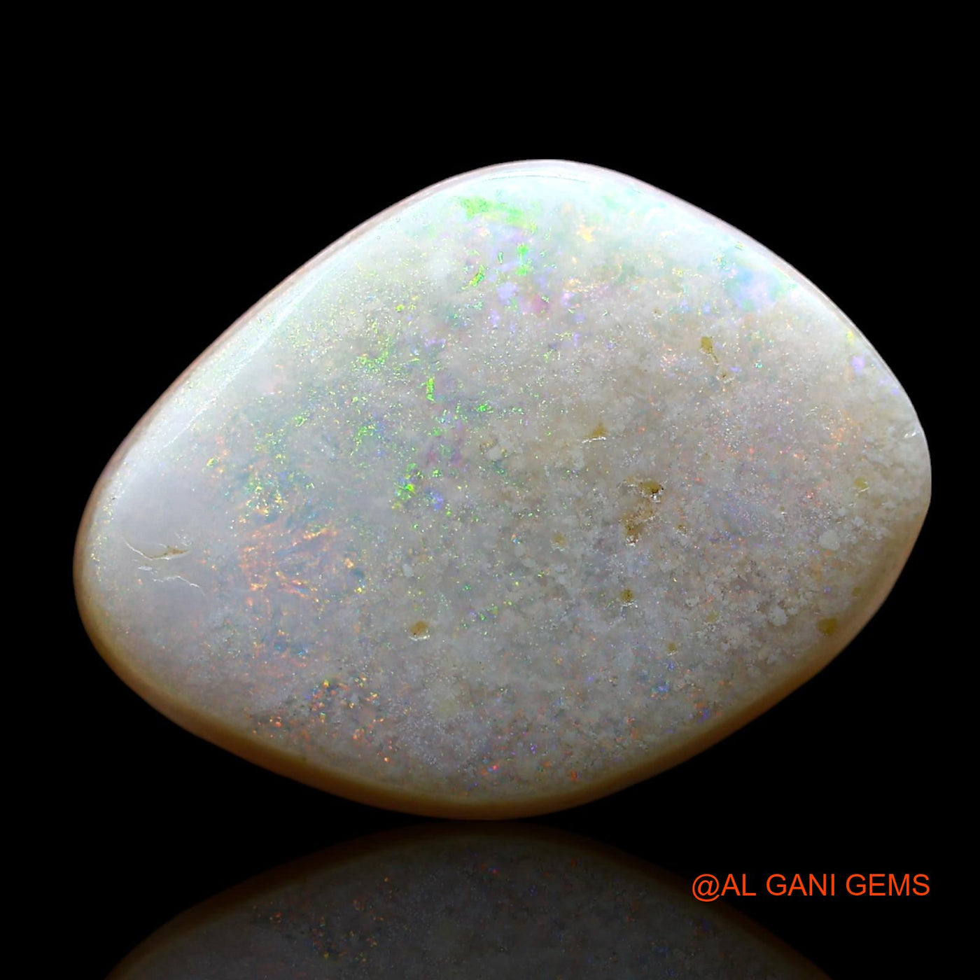 5.00 Cts Natural Australian Fire Opal Fancy Cabochon Loose Gemstone For Jewelry 16x12x4 mm AE-415