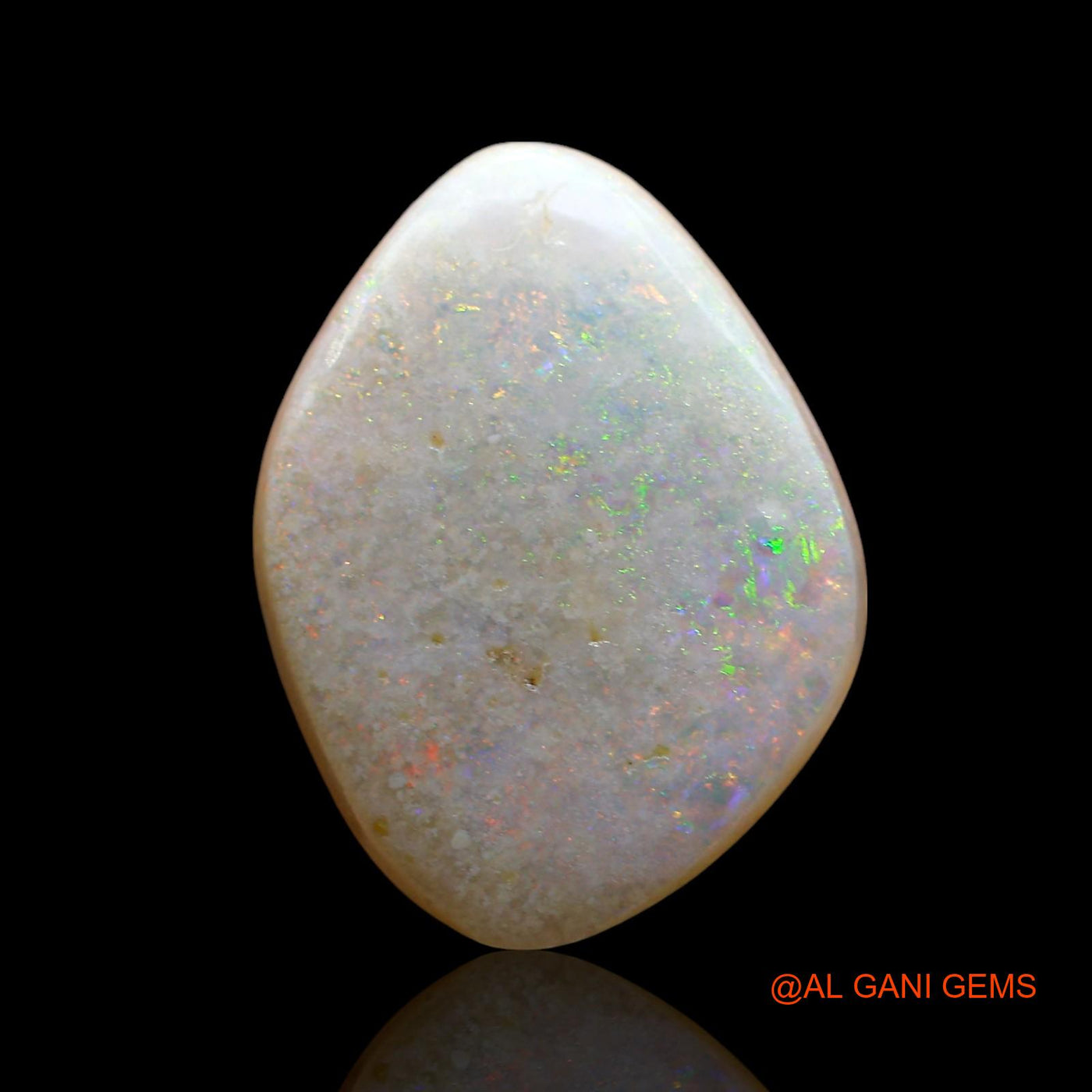 5.00 Cts Natural Australian Fire Opal Fancy Cabochon Loose Gemstone For Jewelry 16x12x4 mm AE-415